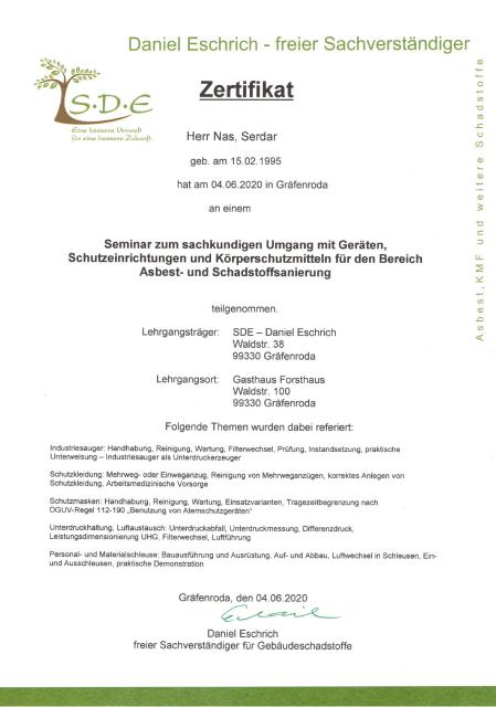 Gerätefachkunde